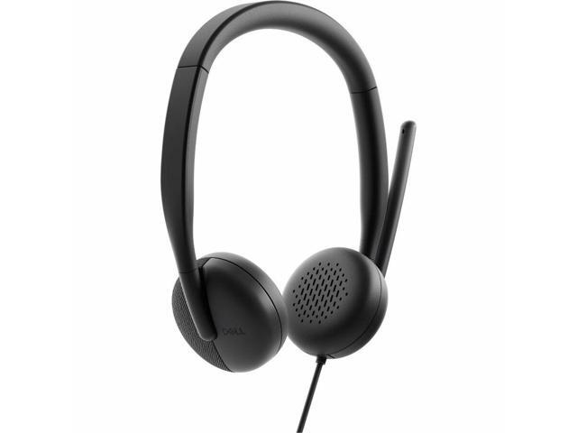 Dell Wired Headset - WH3024 - Stereo - USB Type C - Wired - 20 Hz - 20 kHz - On-ear, Over-the-head - Binaural - Ear-cup - 6.56 ft Cable -...