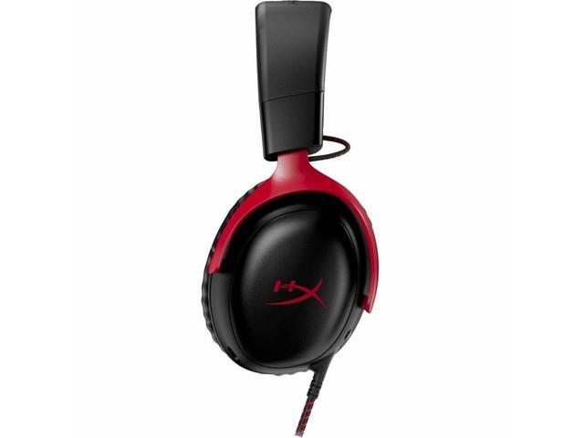 HyperX - Cloud III Wired Gaming Headset for PC, PS5, PS4, Xbox Series X|S, Xbox One, Nintendo Switch, and Mobile - Black/Red - image 4