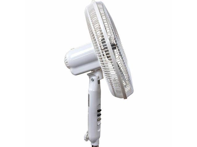 Seasons Comfort 16 Inch Oscillating Fan With Pedestal Base Electric Pedestal Fan