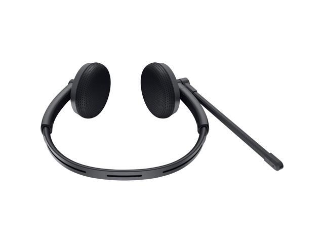 Dell WH1022 Headset - Stereo - USB - Wired - 20 Hz - 20 kHz - Over-the-head - Binaural - 4.92 ft Cable - Noise Cancelling Microphone - Noise...