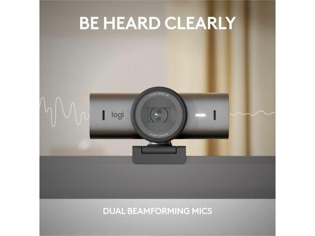 Logitech - MX Brio 705 4K Webcam with AI-powered Image Enhancement - Graphite - image 7