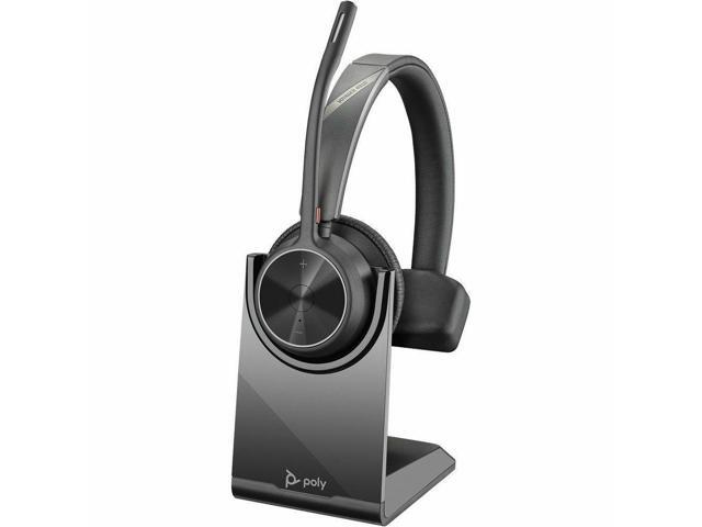 Poly Bluetooth Office Headset - Microsoft Teams Certification - Siri, Google Assistant - Stereo - USB Type C - Wired/Wireless - Bluetooth - 164 ft...