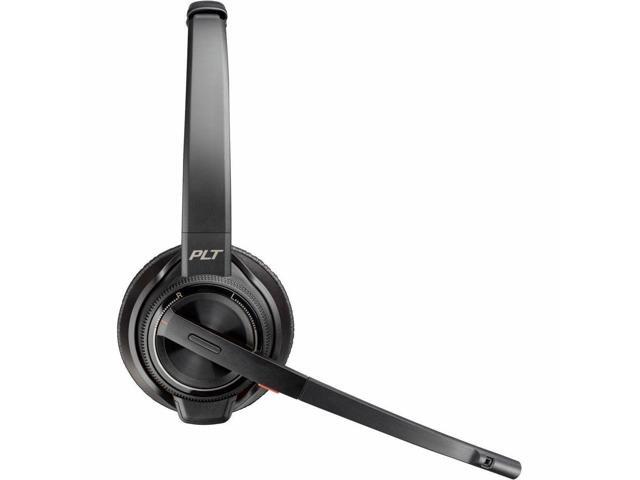 Poly Savi 8220 Office Stereo DECT 1920-1930 MHz Headset - Microsoft Teams Certification - Stereo - Wireless - DECT - 590 ft - 32 Ohm - 20 Hz - 20...