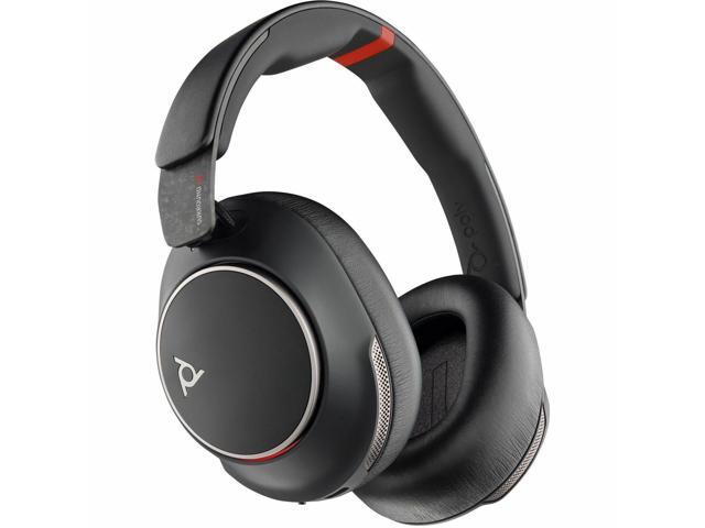 Poly Voyager Surround 85 UC Headset - Microsoft Teams Certification - Stereo - Mini-phone (3.5mm) - Wired/Wireless - Bluetooth - 98.4 ft - 20 Hz -...