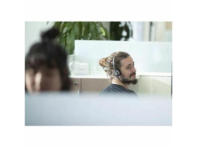 Poly EncorePro HW710 Headset - Mono - USB - Wired - Over-the-head - Monaural - Ear-cup - Noise Cancelling, Omni-directional Microphone - Noise...