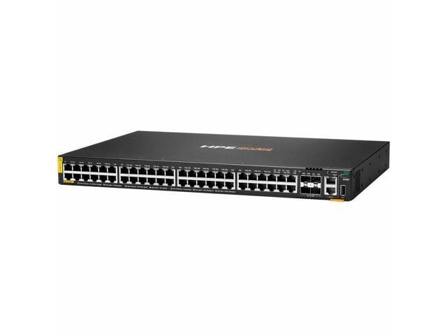 Aruba CX 6200F 48G Class 4 PoE 4SFP 370W Switch - 48 Ports - Manageable - Gigabit Ethernet - 10/100/1000Base-T, 1000Base-X - 3 Layer Supported -...