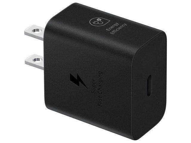 Samsung - 25W Super Fast Charging Wall Charger with USB-C Cable - Black - image 5