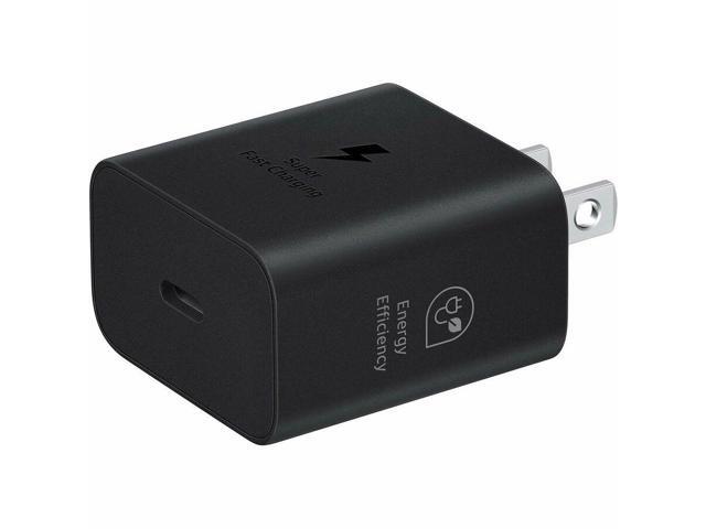 Samsung - 25W Super Fast Charging Wall Charger with USB-C Cable - Black - image 10