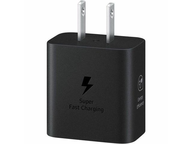Samsung - 25W Super Fast Charging Wall Charger with USB-C Cable - Black - image 11