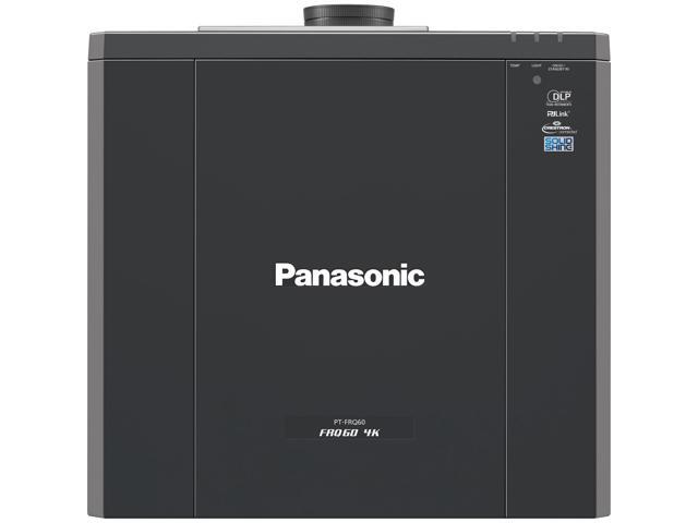 Panasonic 6,000 lm PT-FRQ60U 1-Chip DLP 4K Laser Projector - Black