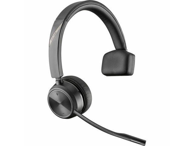 Hp Poly Headsets Wireless DECT Headset System For Desk Phones Mono Wireless DECT 393.7 ft Model 783Q5AA#ABA
