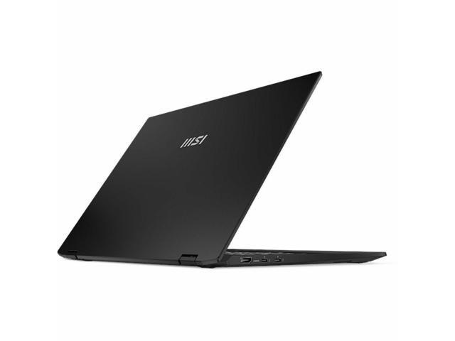 MSI - Summit E16 AI Evo A1M 2-in-1 16" Touch Screen Laptop - Intel Core Ultra 7 with 32GB Memory - 1 TB SSD - Ink Black, Black - image 4