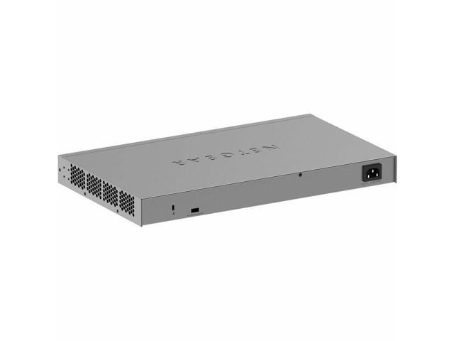 Netgear GS728TXPv3 24-Port Manageable Gigabit PoE+ Smart Switches with 4 Dedicated 10G SFP+ Ports, GS728TXP-300NAS