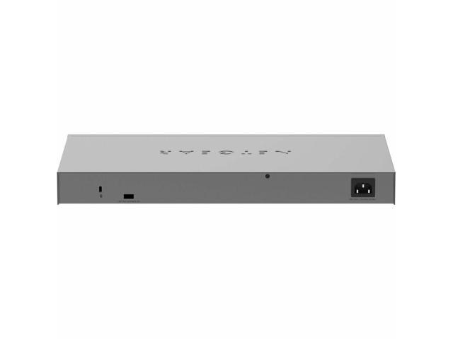Netgear GS728TXPv3 24-Port Manageable Gigabit PoE+ Smart Switches with 4 Dedicated 10G SFP+ Ports, GS728TXP-300NAS