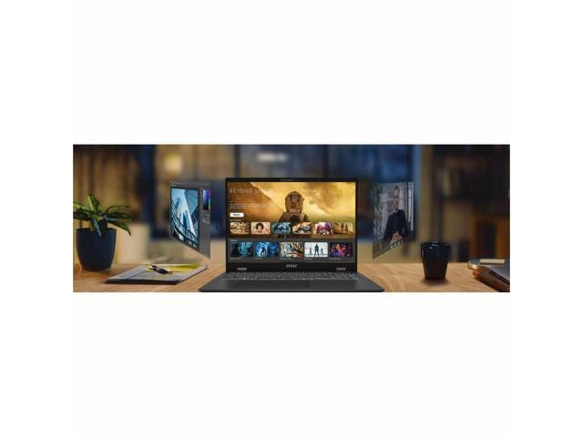 MSI - Prestige 16 AI Evo B1MG 16" Laptop - Intel Core Ultra 7 with 32GB Memory - 1 TB SSD - Stellar Gray, Gray - image 3