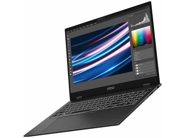 MSI - Prestige 16 AI Evo B1MG 16" Laptop - Intel Core Ultra 7 with 32GB Memory - 1 TB SSD - Stellar Gray, Gray - image 6