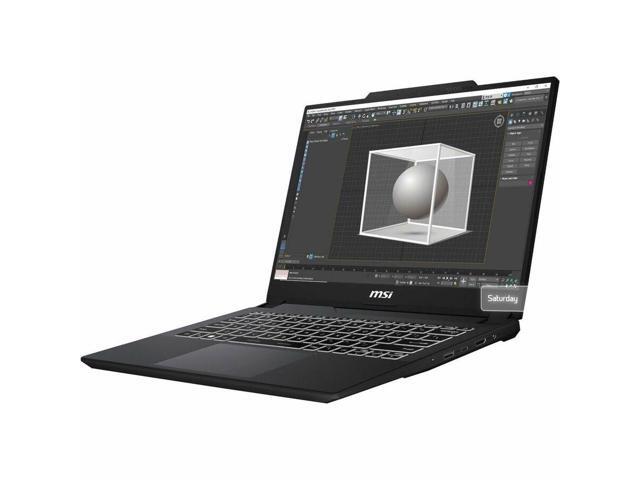 MSI - Creator M14 A13V 14" IPS 2880 x 1800 (2.8K) Laptop - Intel Core i7 with 32GB Memory - 2 TB SSD - Lunar Gray, Gray - image 6
