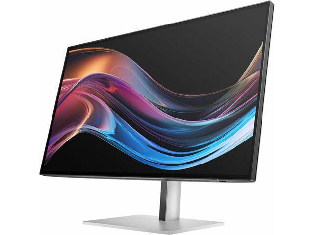 HP - 27" IPS LCD 4K UHD 60Hz Monitor with HDR (USB, HDMI) - Natural Silver, Silver - image 3