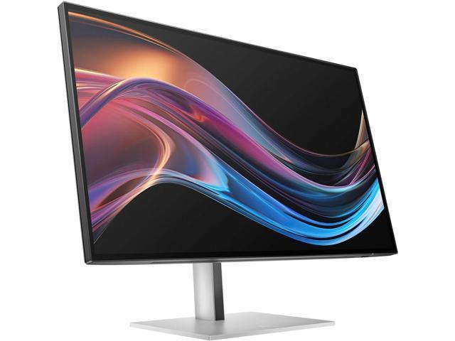 HP - 27" IPS LCD 4K UHD 60Hz Monitor with HDR (USB, HDMI) - Natural Silver, Silver - image 4