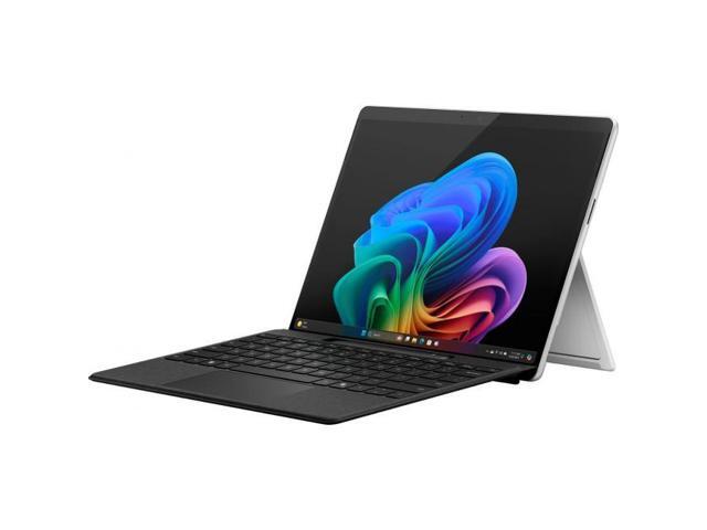 Microsoft - Surface Pro - Copilot+ PC - 13” OLED Touchscreen - Snapdragon X Elite - 32GB Memory - 1TB SSD - Device Only (11th Ed) - Platinum - image 3