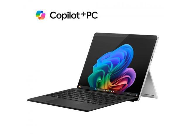 Microsoft - Surface Pro - Copilot+ PC - 13” OLED Touchscreen - Snapdragon X Elite - 32GB Memory - 1TB SSD - Device Only (11th Ed) - Platinum - image 4