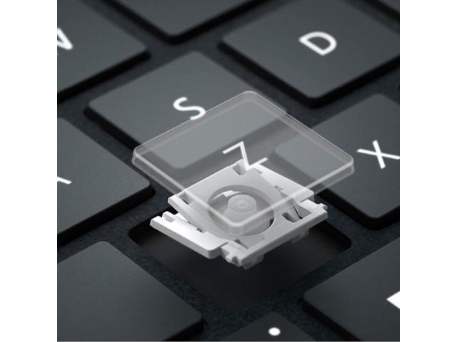 Microsoft - Surface Slim Pen (2nd Edition) and Pro Keyboard for Pro 13" (11th Edition), Pro 9, and Pro 8 - Platinum - image 3