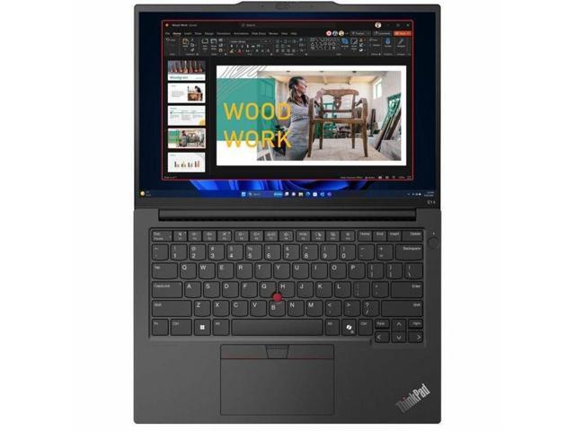 Lenovo - ThinkPad E14 Gen 6 14" Laptop - AMD Ryzen 7 with 16GB Memory - 512GB SSD - Black - image 3