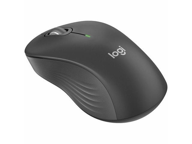 Logitech - Signature M550 L Full Size Wireless Bluetooth Optical Ambidextrous Mouse with Silent Clicks - Wireless - Graphite - image 4