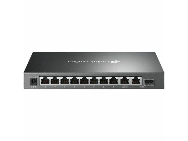 TP-Link Omada 10-Port Gigabit Desktop Switch with 8-Port PoE+ DS110GMP