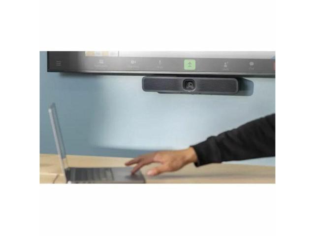 Logitech - MeetUp 2 All-In-One USB Conference Camera With Built-In AI - Black - image 7