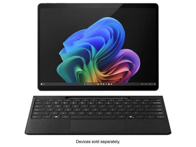 Microsoft - Surface Pro 13" Flex Keyboard for Pro 13" (11th Edition), Pro 9, and Pro 8 with Pen Storage - Black - image 2