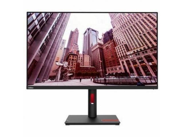 Lenovo ThinkVision T32h-30 32' Class Webcam WQHD LED Monitor - 16:9 - Raven Black - 31.5' Viewable - In-plane Switching (IPS) Technology - WLED...