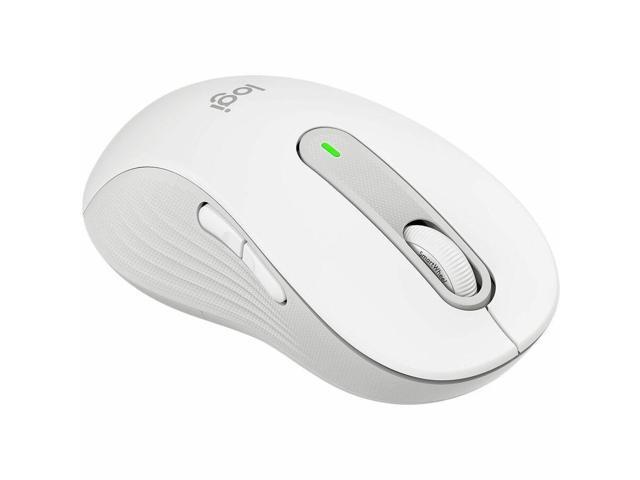 Logitech Signature M650 Mouse - Optical - Wireless - 32.81 ft - Bluetooth - Off White - USB - 4000 dpi - Scroll Wheel - 5 Button(s) - 5...