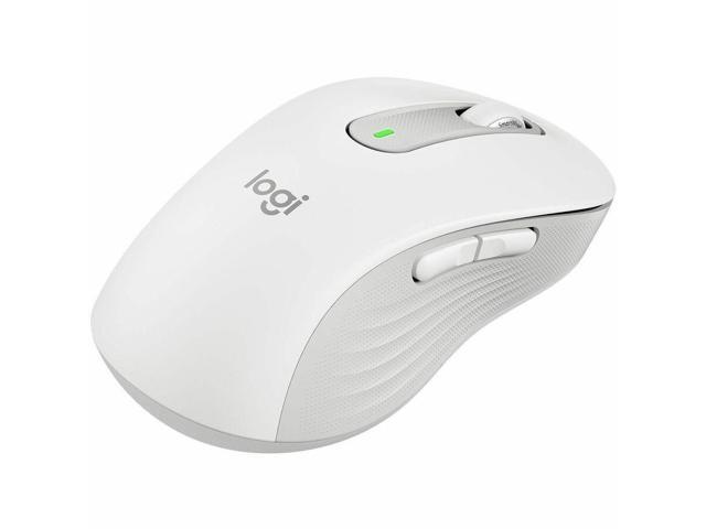 Logitech Signature M650 Mouse - Optical - Wireless - 32.81 ft - Bluetooth - Off White - USB - 4000 dpi - Scroll Wheel - 5 Button(s) - 5...