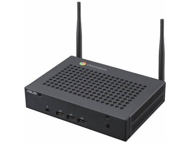 Asus Chromebox CF40-BC0001UN Mini PC Celeron N4500 8GB 64GB Flash, Black