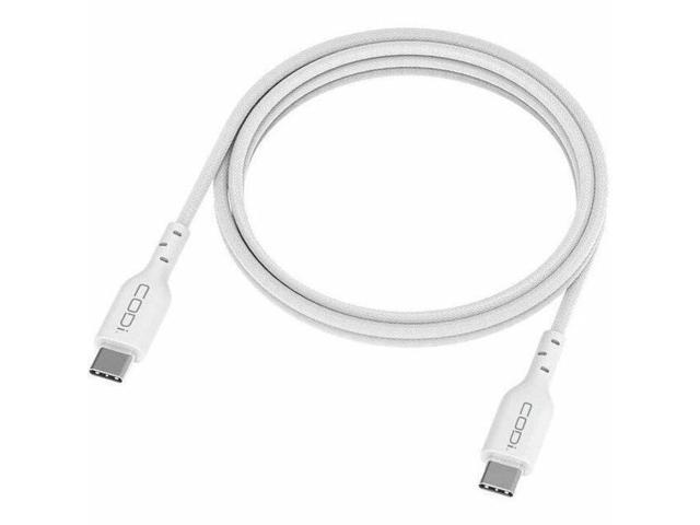 CODi 100W USB-C Wall Charger with Power Delivery & 6.5ft EPR Braided USB-C Cable