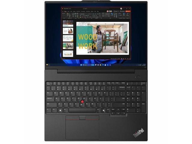 Lenovo - ThinkPad E16 Gen 2 16\" Laptop - AMD Ryzen 7 with 16GB Memory - 512GB SSD - Black - image 4