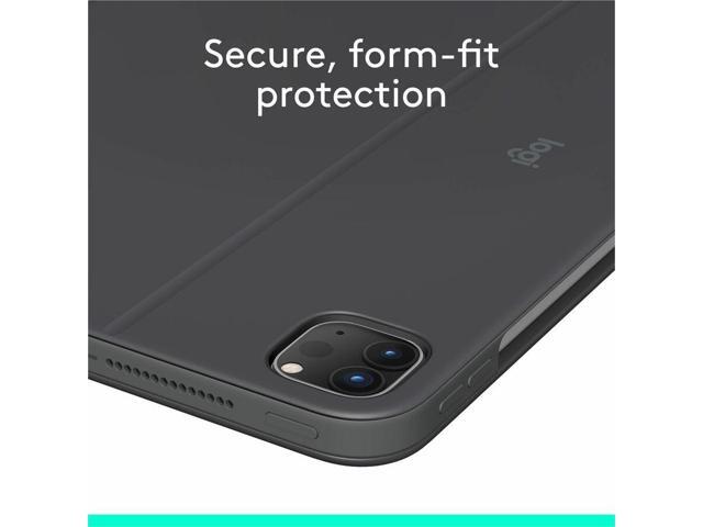 Logitech - Combo Touch for iPad Pro 11-inch (Latest Model)(M4 & M5) Keyboard Case with Detachable Keyboard and Trackpad - Graphite - image 3