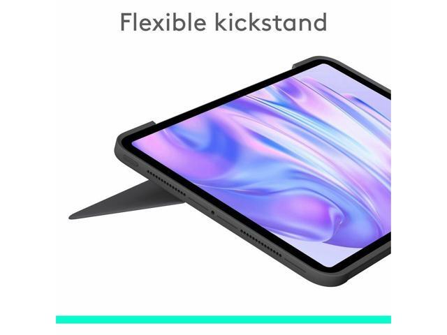 Logitech - Combo Touch for iPad Pro 11-inch (Latest Model)(M4 & M5) Keyboard Case with Detachable Keyboard and Trackpad - Graphite - image 8