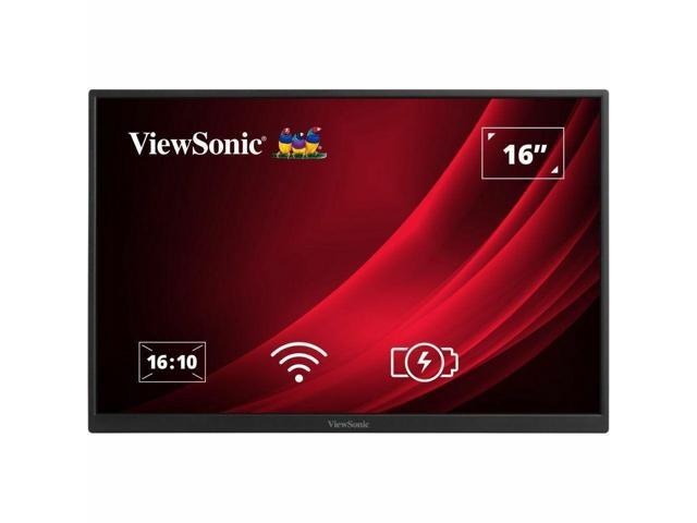 ViewSonic - VG1656N 16" IPS LCD 1200P Wireless Portable Monitor (USB-C) - Black - image 6