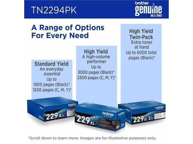 Brother - TN229 4-Pack Standard-Yield Toner Cartridges - Black/Cyan/Magenta/Yellow - image 12