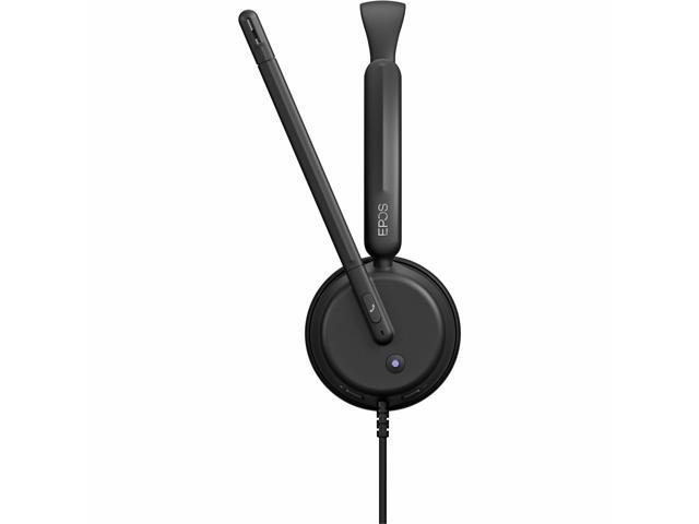 EPOS IMPACT 460T Headset - Microsoft Teams Certification - Stereo - USB Type C - Wired - 32 Ohm - 20 Hz - 20 kHz - On-ear - Binaural - 5.91 ft...