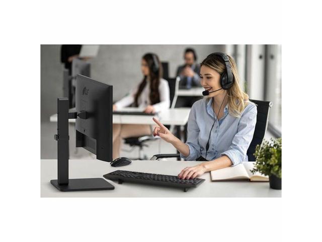 LG 24BA450-B 24' Class Full HD LED Monitor - 16:9 - 23.8' Viewable - In-plane Switching (IPS) Technology - LED Backlight - 1920 x 1080 - 16.7...