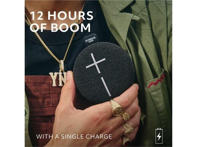 Ultimate Ears - MINIROLL Ultra-Portable Waterproof Bluetooth Speaker with 131 ft Range - Gentle Black - image 3