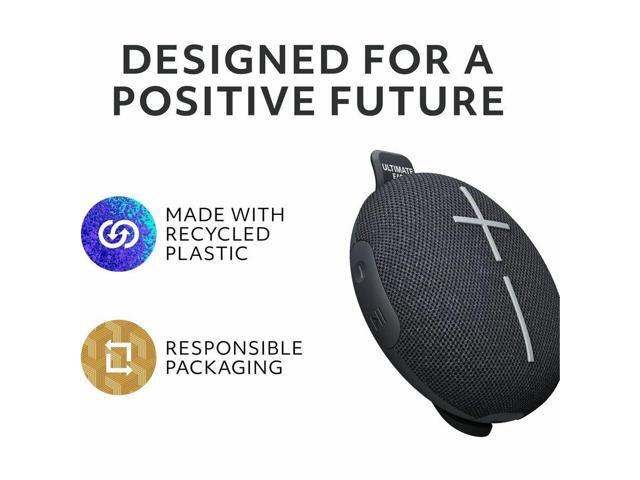 Ultimate Ears - MINIROLL Ultra-Portable Waterproof Bluetooth Speaker with 131 ft Range - Gentle Black - image 6