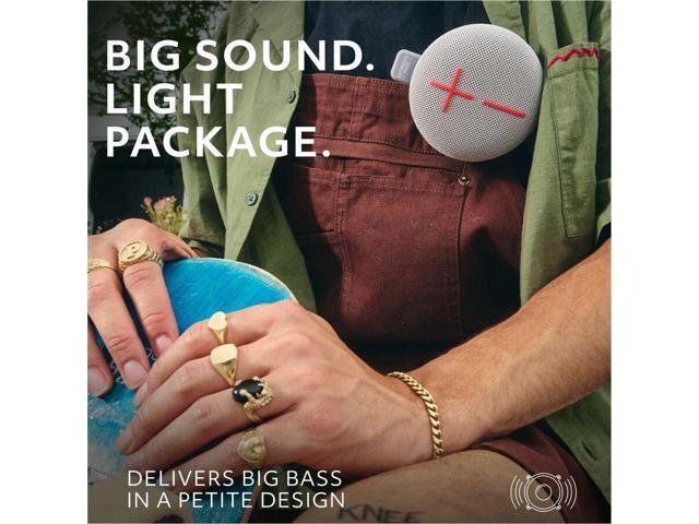 Ultimate Ears - MINIROLL Ultra-Portable Waterproof Bluetooth Speaker with 131 ft Range - Revive Gray - image 4