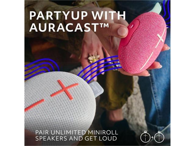 Ultimate Ears - MINIROLL Ultra-Portable Waterproof Bluetooth Speaker with 131 ft Range - Revive Gray - image 5