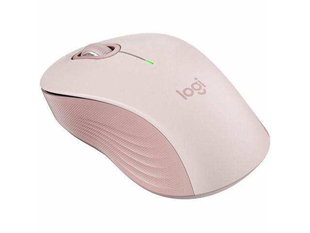 Logitech - Signature M550 Wireless Bluetooth Optical Ambidextrous Mouse with Silent Clicks - Wireless - Rose - image 2