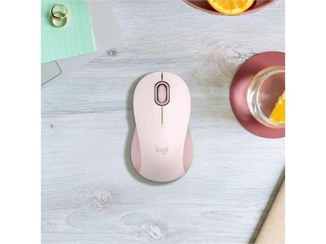 Logitech - Signature M550 Wireless Bluetooth Optical Ambidextrous Mouse with Silent Clicks - Wireless - Rose - image 4