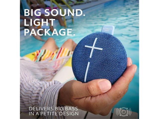Ultimate Ears - MINIROLL Ultra-Portable Waterproof Bluetooth Speaker with 131 ft Range - Majestic Blue - image 3